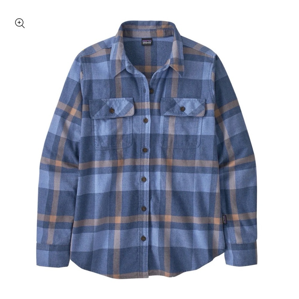 Patagonia Women's Long Sleeve Organic Cotton Midweight Fjord Flannel Shirt | XS